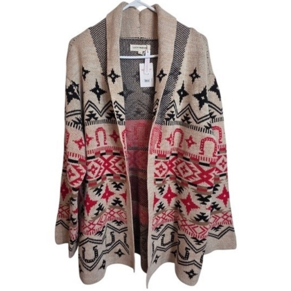 Lucky Brand Horseshoe Cardigan - Picture 4 of 13